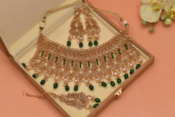 Deep Kundan Bridal Set