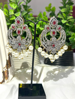 Sakura Red Dangles