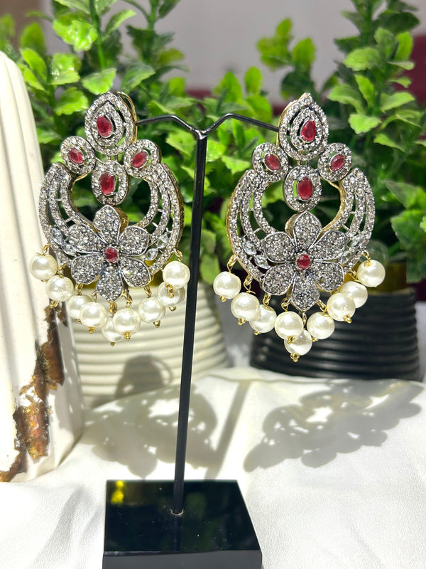 Sakura Red Dangles